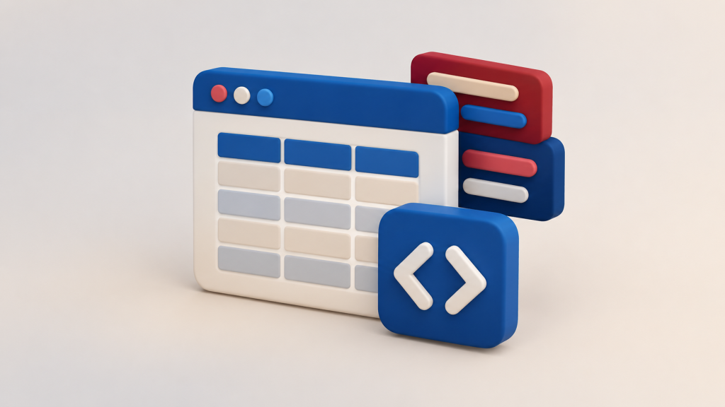 Как сделать таблицу в html и css